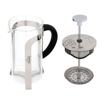 "Any Morning FY450 French Press Coffee & Tea Maker - 600ml for Perfect Brews Every Time!"