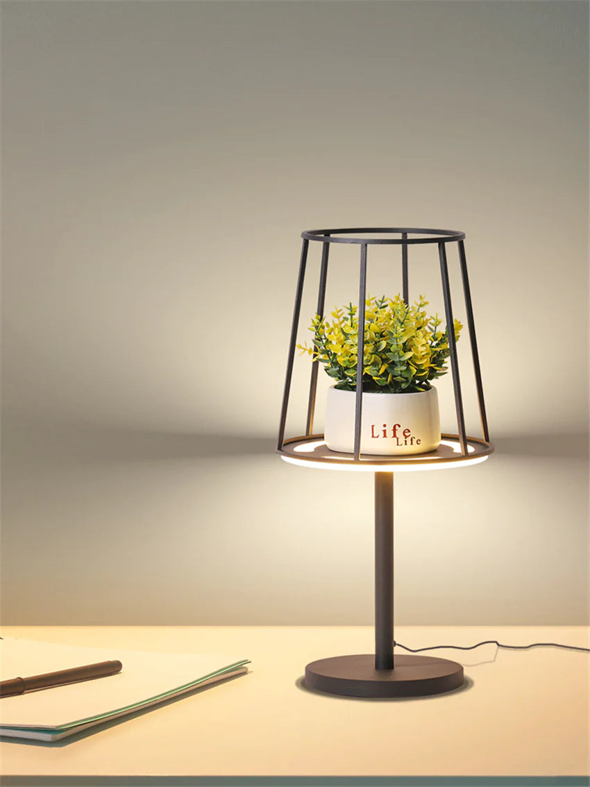 "Elegant Nordic Dimming Table Lamps - Modern LED Lighting for Bedroom, Dining, and Study Room Décor"