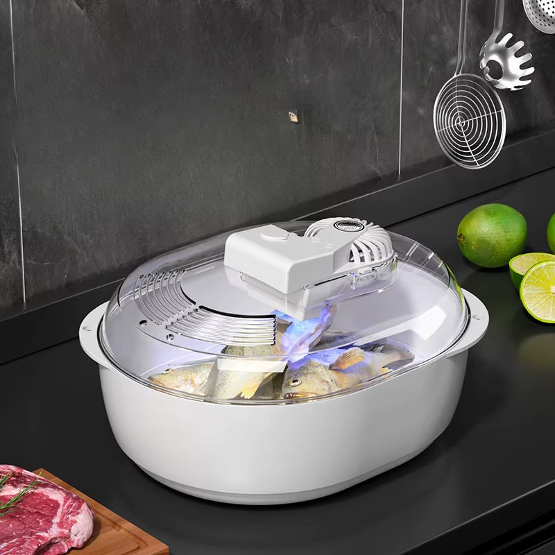 Revolutionary Ultrasonic Meat Thawer - 6-in-1 USB Charging Defrosting Solution!