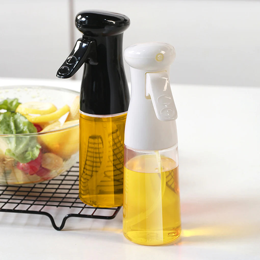 "210ML Olive Oil Spray Bottle - Perfect for BBQ, Cooking, Baking, and Salad Dressing!"