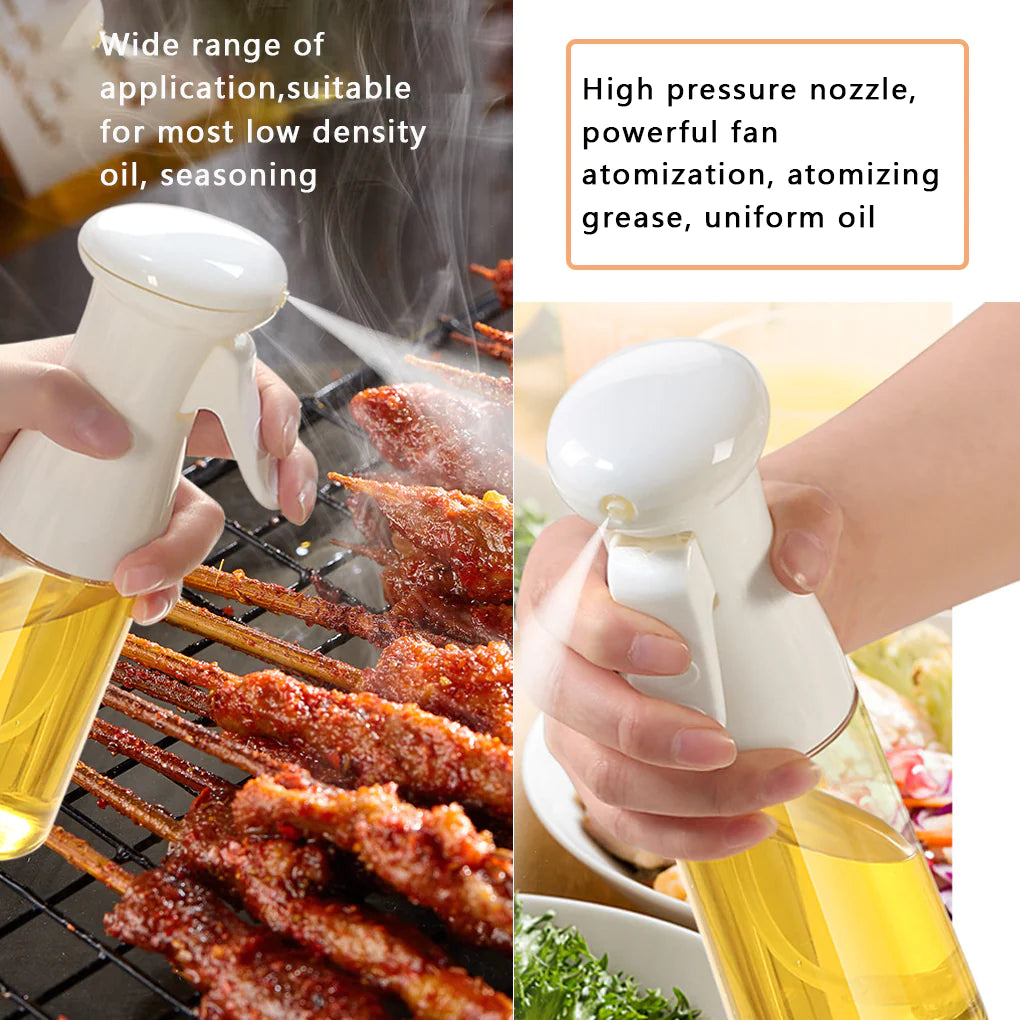 "210ML Olive Oil Spray Bottle - Perfect for BBQ, Cooking, Baking, and Salad Dressing!"